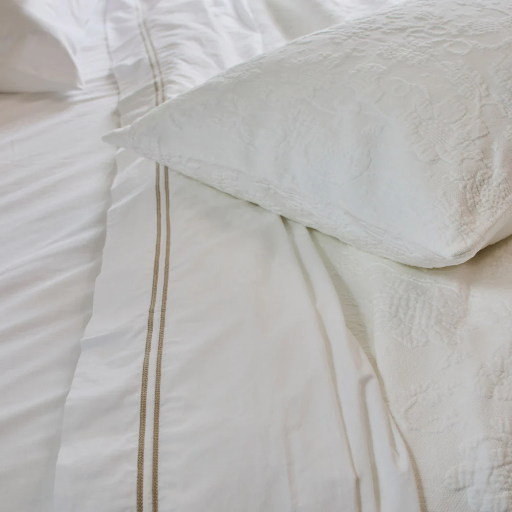 Ella Embroidered Flat Sheet - Image 3